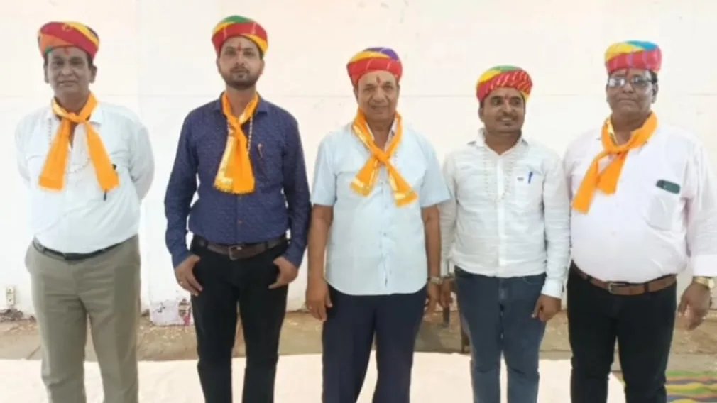 तैलिक साहू समाज बेदला बैठक की धार्मिक यात्रा सम्पन्न