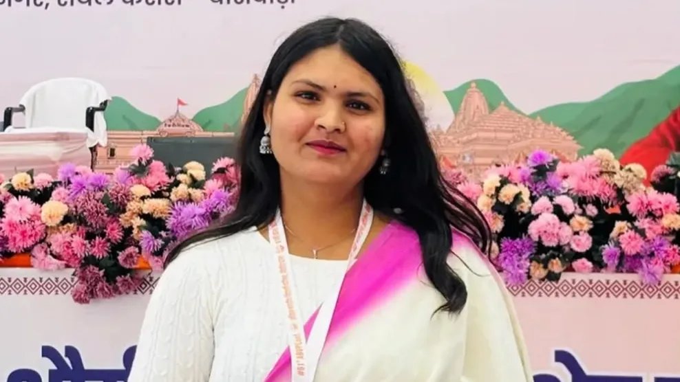 खुशी चौहान का माय भारत वॉलंटियर के रूप में चयन
