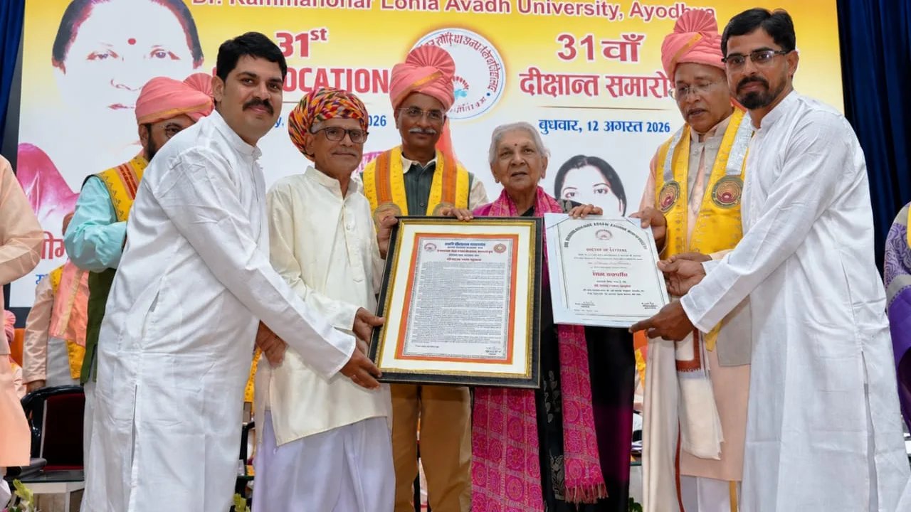 मोलेला के प्रसिद्ध मूर्तिकार भग्गा लाल कुम्हार को ‘डॉक्टर ऑफ लेटर्स’ की मानद उपाधि