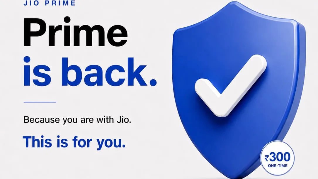 Jio REintroduces Jio Prime with 1-year Price Guarantee A special membership to mark 10 years of Jio