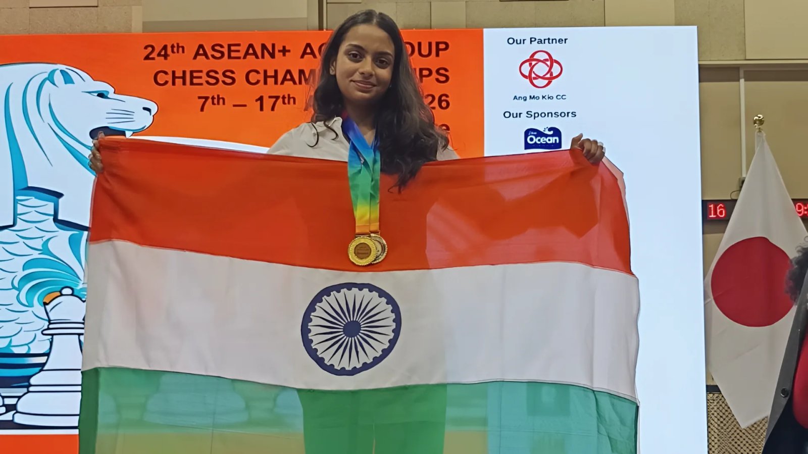 DPS Udaipur’s Advika Swarupuria Wins Bronze Medal with Indian Team