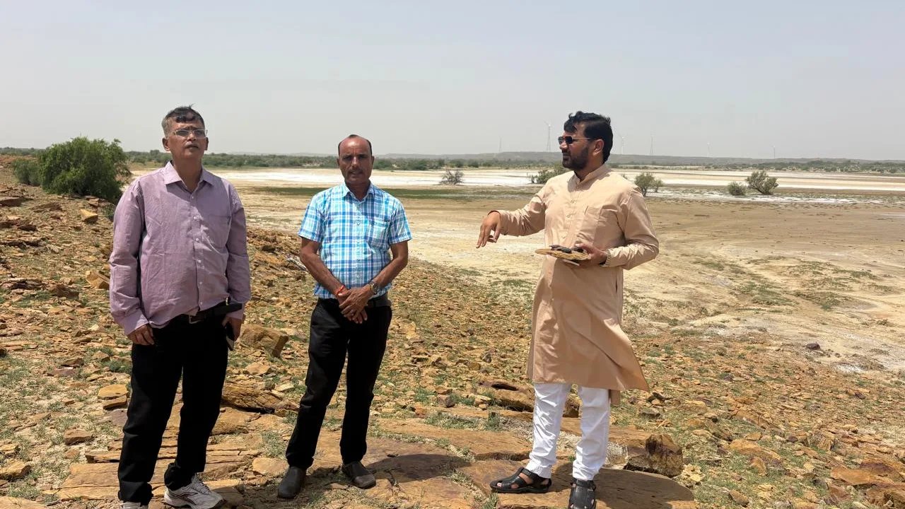 हरियाणा सरस्वती बोर्ड के उपाध्यक्ष ने किया जैसलमेर का दौरा