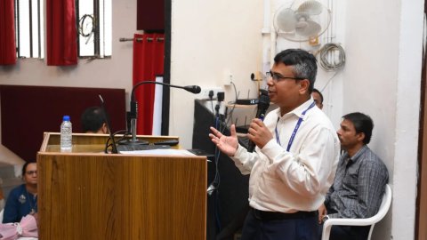 विद्या भवन में राष्ट्रीय अंतरिक्ष दिवस–2026 का भव्य आयोजन