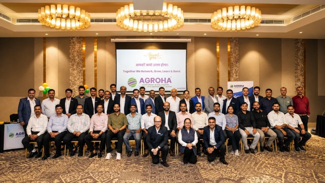 50 से अधिक बिजनेस लीडर्स ने साझा किए विकास के सूत्र, अग्रोहा उदयपुर ने दिखाई नेटवर्किंग की ताकत