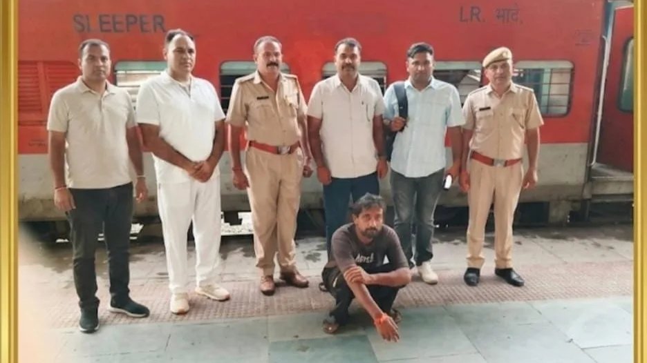 जम्मूतवी-भगत की कोठी एक्सप्रेस में चोरी की वारदात का आरोपी गिरफ्तार