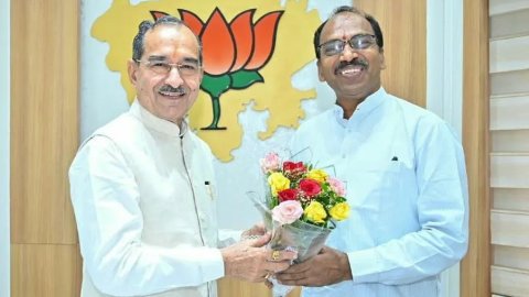 CM Sharma, Rathore Welcome MP Dr Rawat