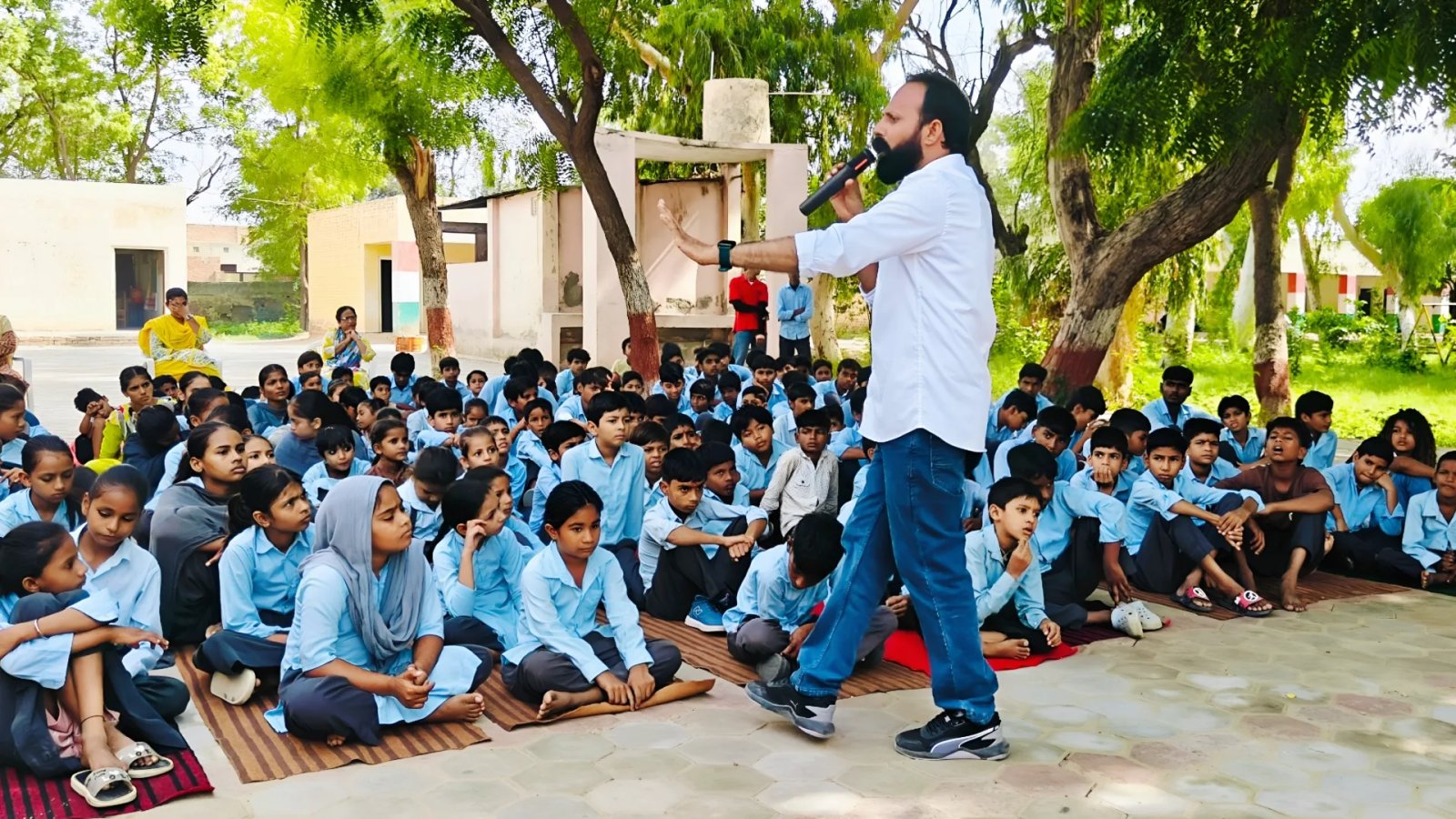 फुसेवाला विद्यालय में नशा मुक्त भाई कार्यशाला आयोजित