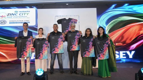 Udaipur Gears Up for the Third Vedanta Zinc City Half Marathon with Official Jersey and Poster Reveal