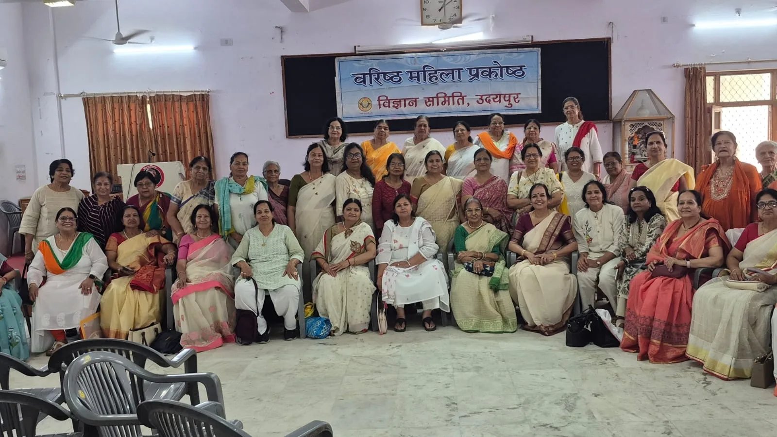 विज्ञान समिति वरिष्ठ महिला प्रकोष्ठ की मासिक संगोष्ठी आयोजित