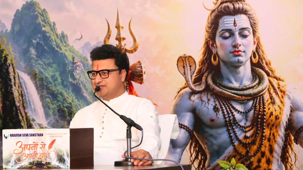 तीसरा नेत्र जगाए तो मिटते हैं विकार: प्रशांत अग्रवाल