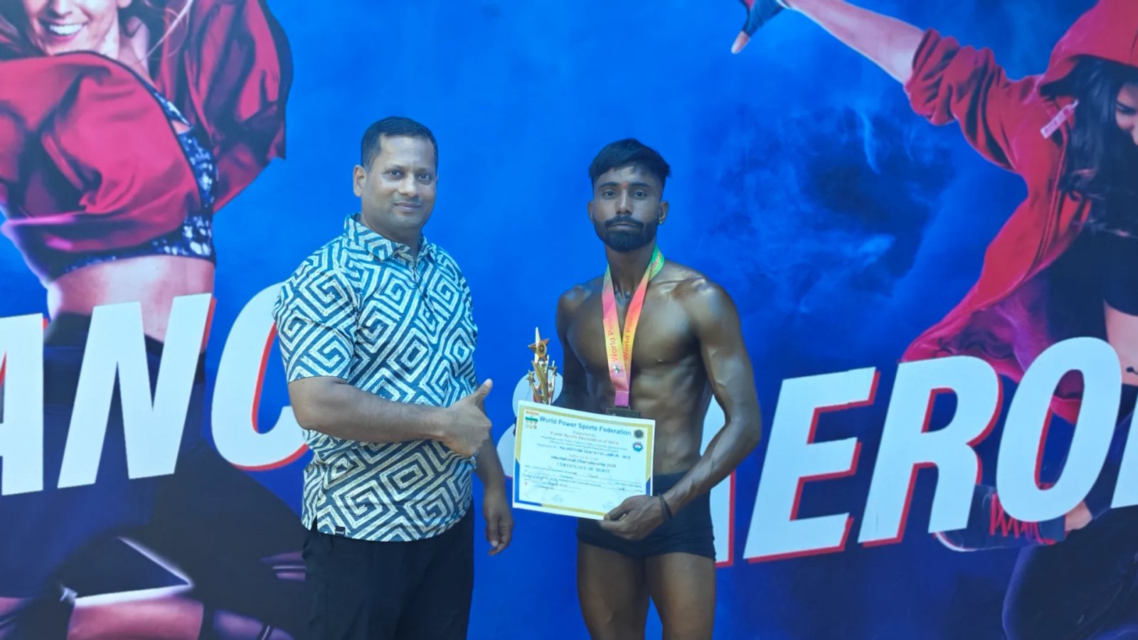अंतरराष्ट्रीय चैंपियनशिप भूटान में फरीदाबाद के नेचुरल बॉडीबिल्डर रोहित ने पूरी की चयन प्रक्रिया।