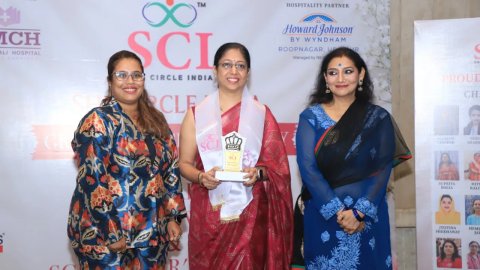 गीताांजलि के डॉक्टरों ने दीं शुभकामनाएँ व निभाई सहभागिता, She Circle India के ग्रैंड लॉन्च में रहीं विशेष अतिथि