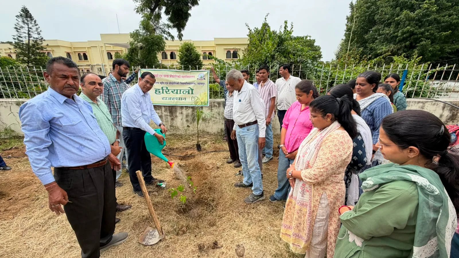CDFT College Organises Tree Plantation Drive Under ‘Hariyalo Rajasthan’ Campaign