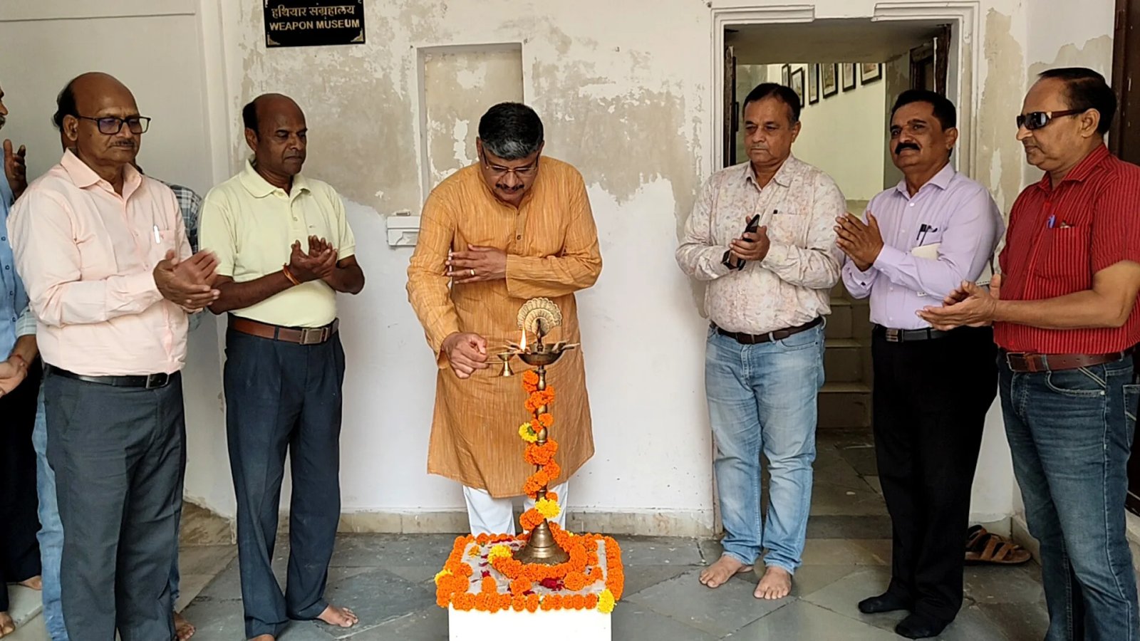 बागोर की हवेली में वाटरकलर्स प्रदर्शनी का शुभारंभ