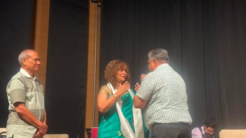 जयपुर के राजस्थान इंटरनेशनल सेंटर में आयोजित संगीतकार जयदेव को समर्पित जयदेव स्मृति संगीत संध्या दिवंगत के.सी. मालू की श्रद्धांजलि बनी