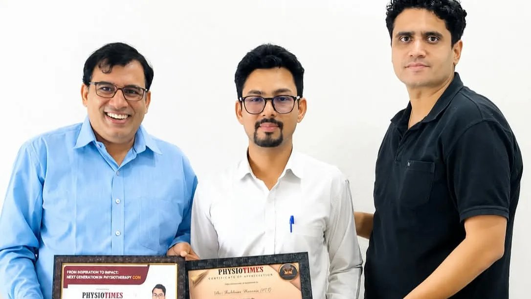 उदयपुर पेसिफिक विश्वविद्यालय के डॉ. शुभम मेनारिया को मिला ‘अंतर्राष्ट्रीय फिजियोथेरेपी आइकन’ का सम्मान