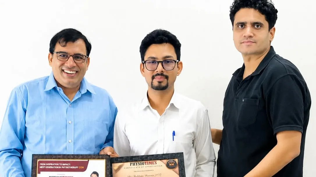 Pacific University’s Dr. Shubham Menaria Honoured as an ‘International Physiotherapy Icon