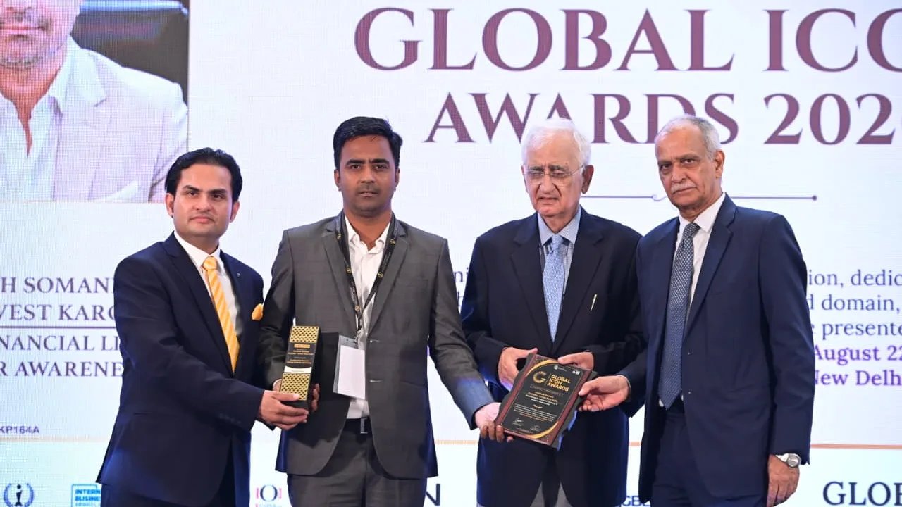बीसीआई चित्तौड़गढ़ के प्रेसिडेंट कमलेश सोमानी को मिला ग्लोबल आइकॉन अवॉर्ड