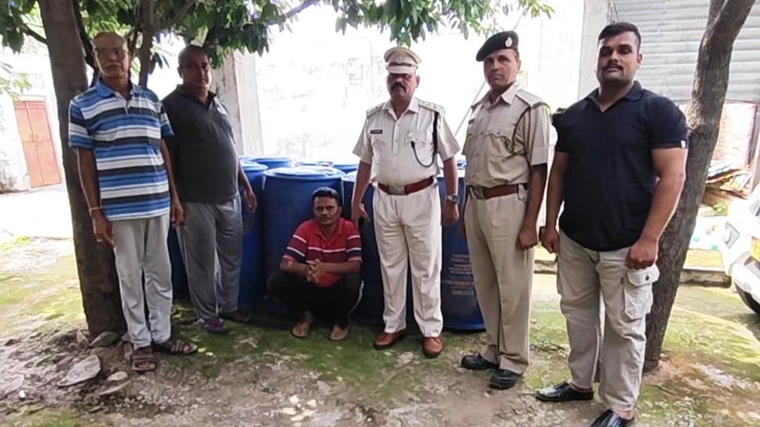 Two Major Excise Raids in Udaipur; 3,600 Litres of Illegal Spirit Seized