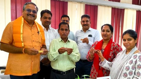 Dr. Chandraprakash Chittora’s Miniature Artworks and Book Unveiled