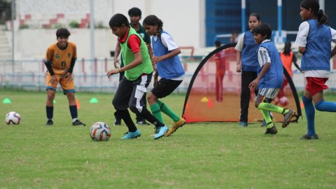 Zinc Football Academy brings academy and community youth together to celebrate National Sports Day