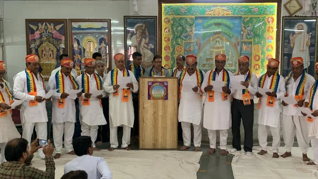 श्रीमाल सेठ अचलगच्छ जैन संघ के नवनिर्वाचित पदाधिकारियों ने ली शपथ