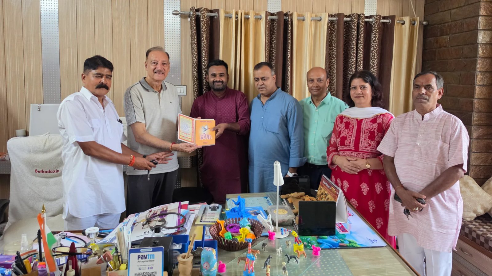 संस्कृत सप्ताह में महानगर के प्रबुद्धजनों को जोड़ा, घर-घर संस्कृत संवाद का संकल्प