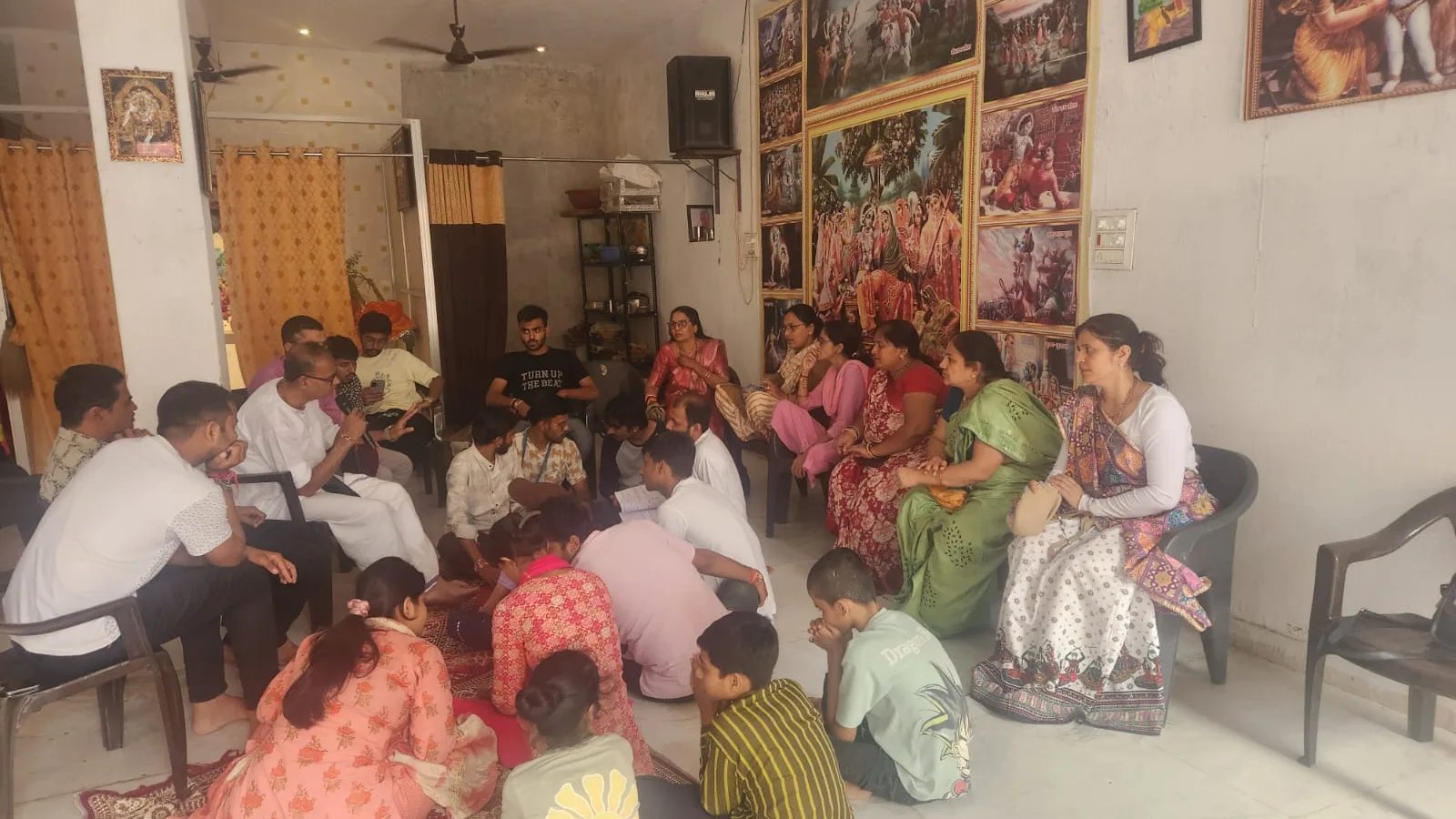 बलराम पूर्णिमा महोत्सव ओर रक्षाबंधन पर्व इस्कॉन में सम्पन्न