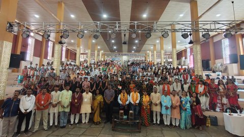 जयतु जननी जन्मभूमि भारतम्’ के स्वरों से गूंजा उदयपुर