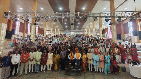 जयतु जननी जन्मभूमि भारतम्’ के स्वरों से गूंजा उदयपुर