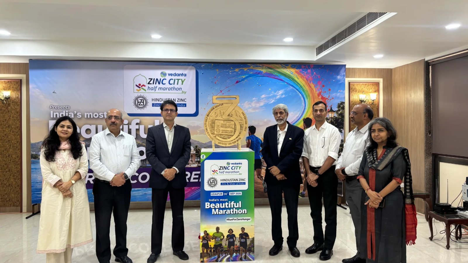 Udaipur Ready to Run: Zinc City Half Marathon Crosses 7,000 Registrations