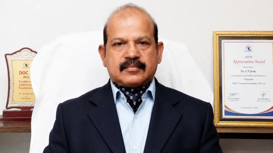 Dr. L.S. Jhala to Represent India at International Ophthalmology Conference