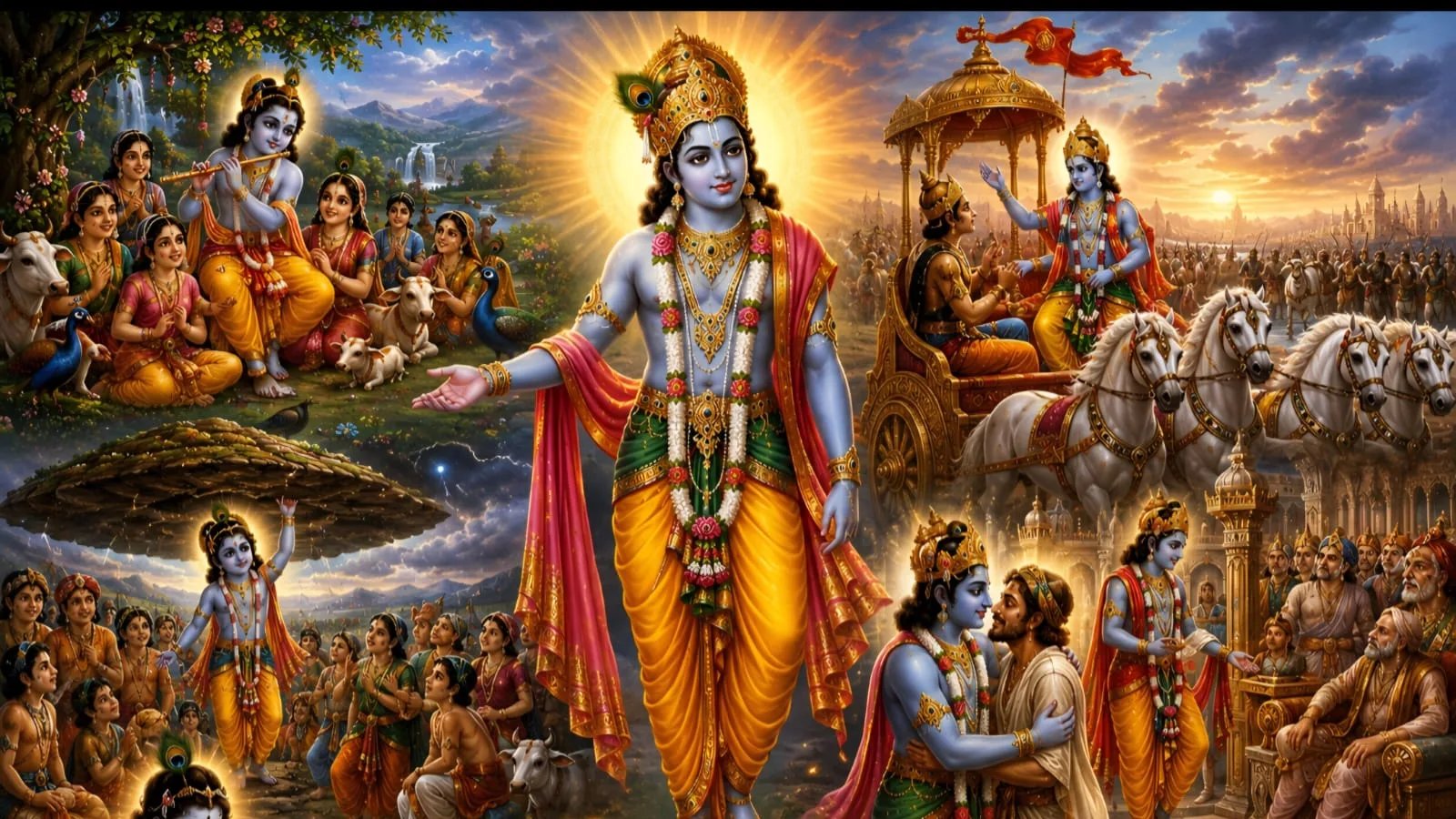 Shrikrishna: The Master of Life, Leadership and the Eternal Triumph of Dharma