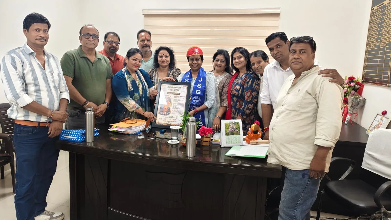 जैन सोशल ग्रुप उदयपुर कुटुंब ने उपमहानिरीक्षक सुमन मालीवाल का किया सम्मान