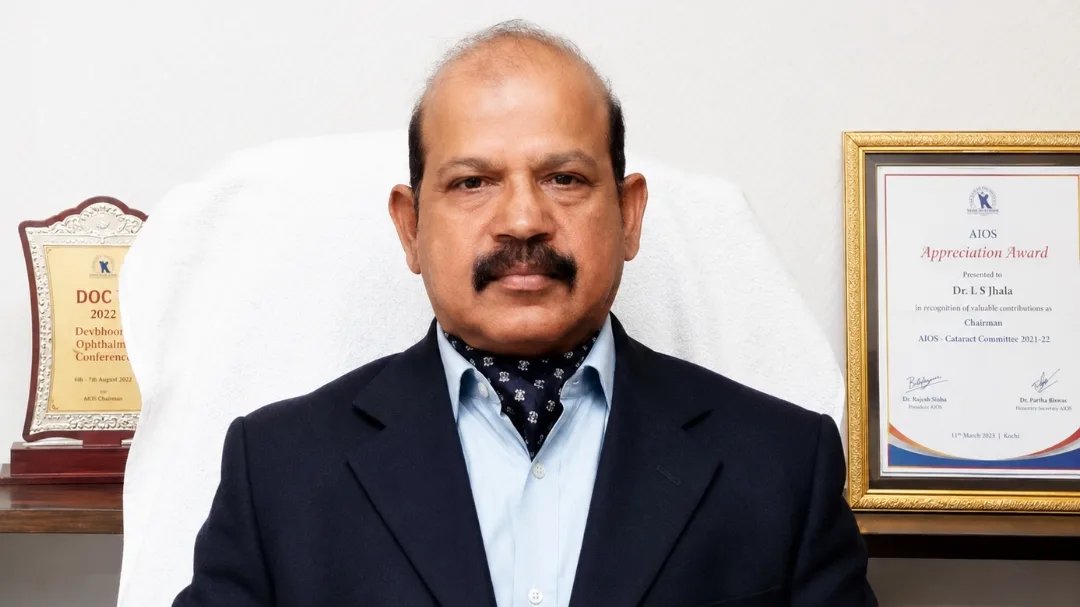 Dr. L.S. Jhala to Represent India at International Ophthalmology Conference