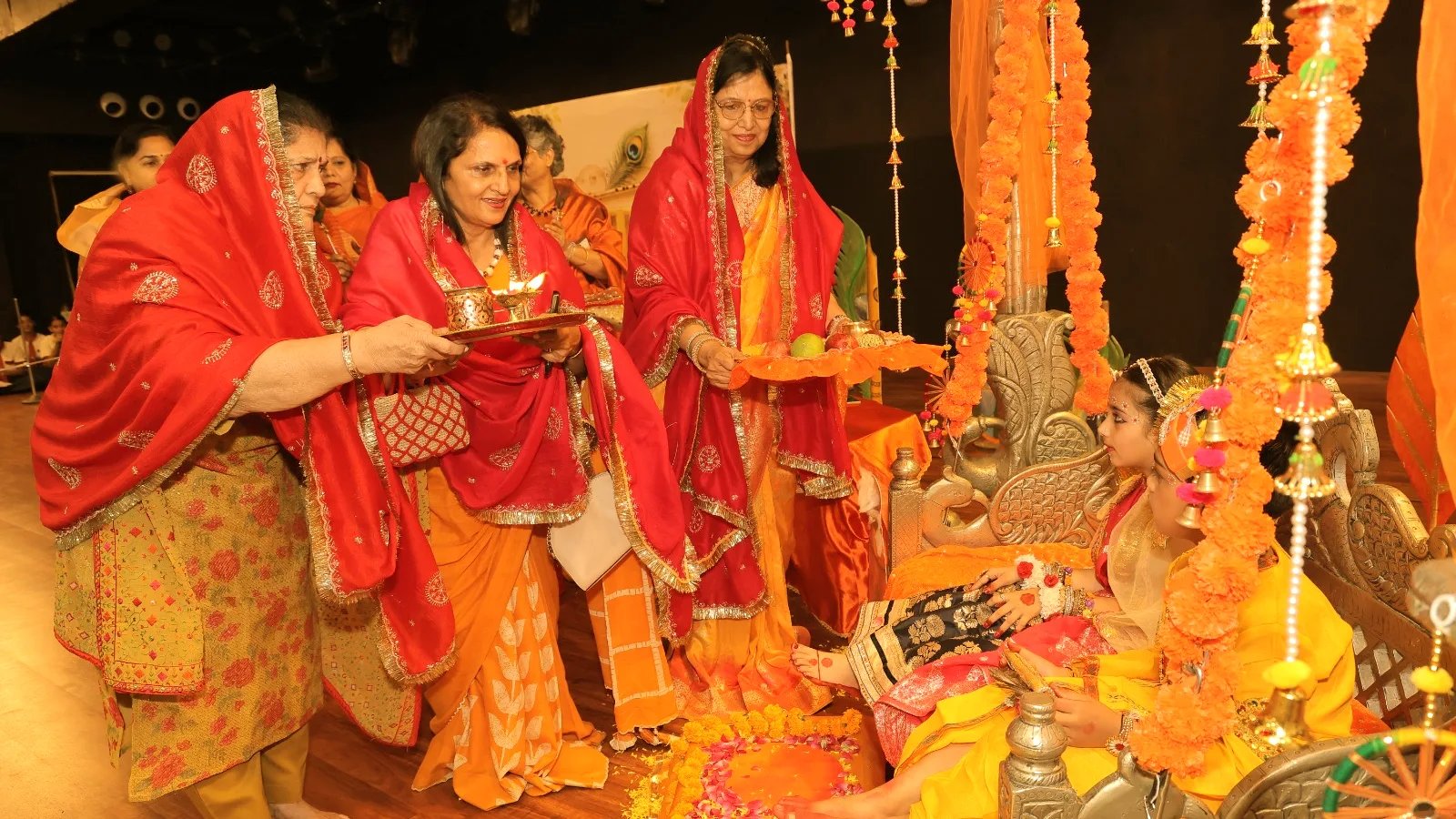 सी पी एस में हर्षोल्लास से मनाई गई कृष्ण जन्माष्टमी