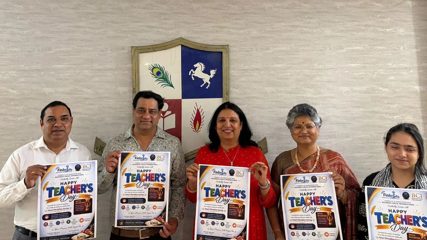 बीसीआई और फिनब्रेला मिलकर मनाएंगे ‘हैप्पी टीचर्स डे’, 60 शिक्षकों का होगा सम्मान