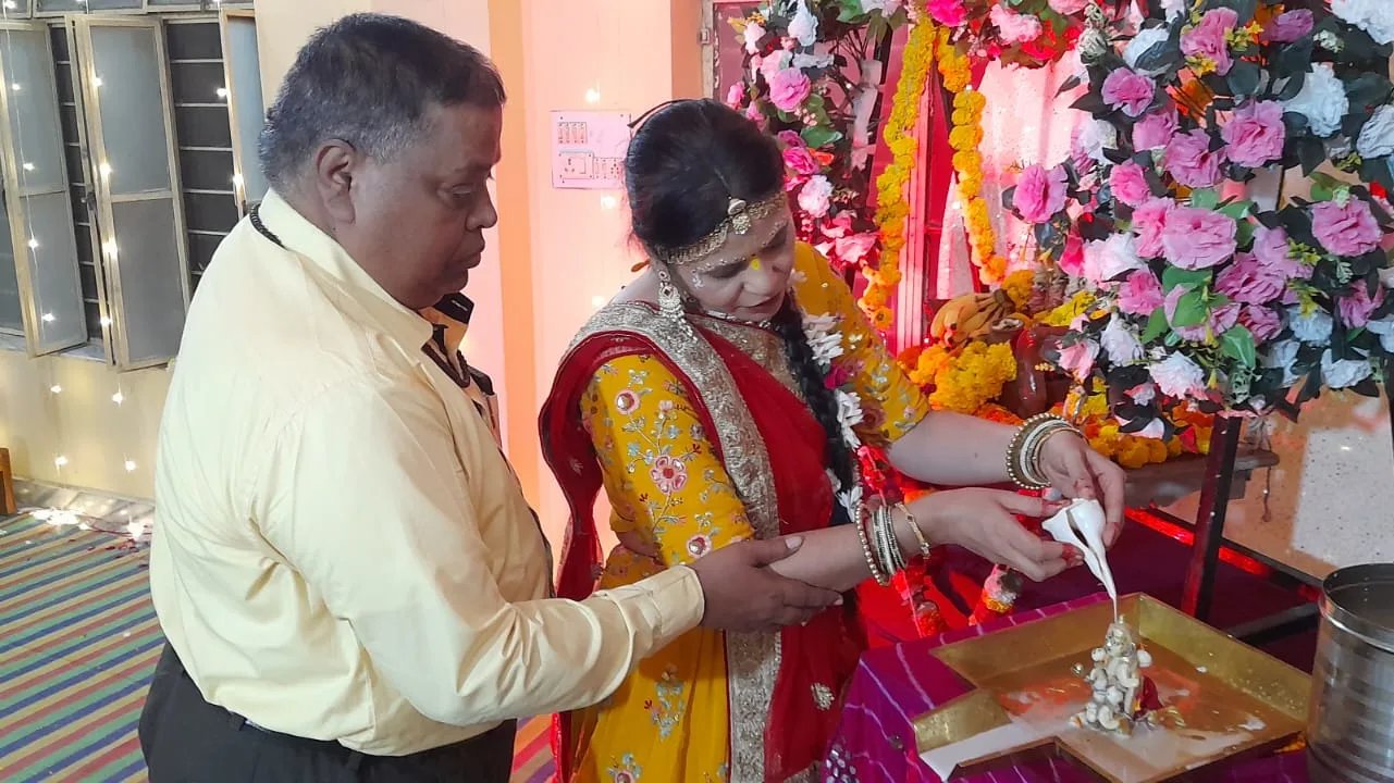 इस्कॉन में नंदोत्सव की धूम रही