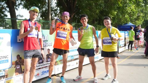 Hindustan Zinc’s 3rd Vedanta Zinc City Half Marathon a runaway success with over 9700 runners