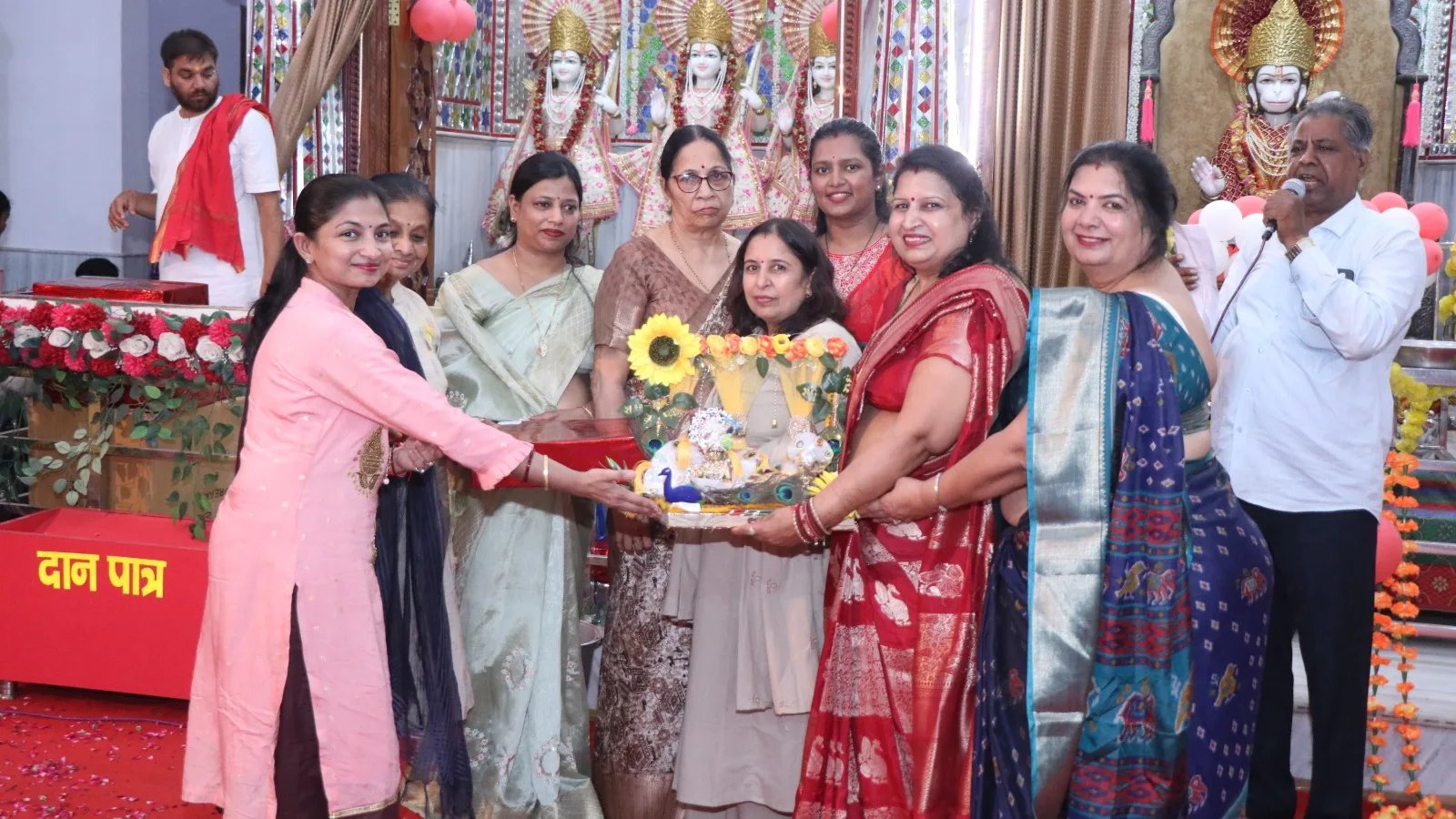 श्री सिद्ध हनुमान मंदिर में जन्माष्टमी की भव्य धूम