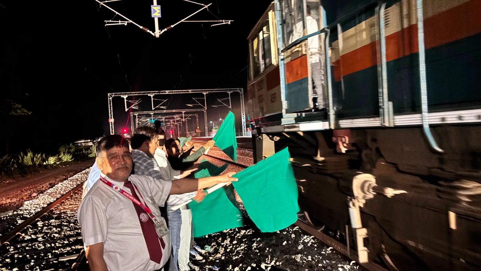 उत्तर पश्चिम रेलवे अजमेर मंडल के सोजत रोड से पहली बार शुरू हुआ लाइमस्टोन (चूना पत्थर) का लदान