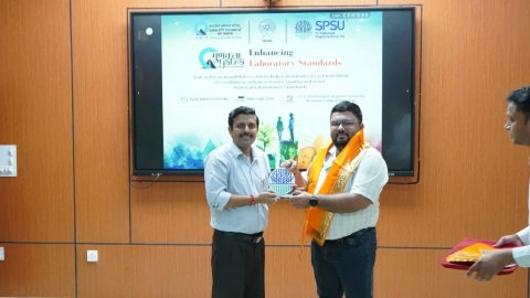 NABL Gunvatta Yatra at SPSU to Promote Quality and Accreditation Awareness