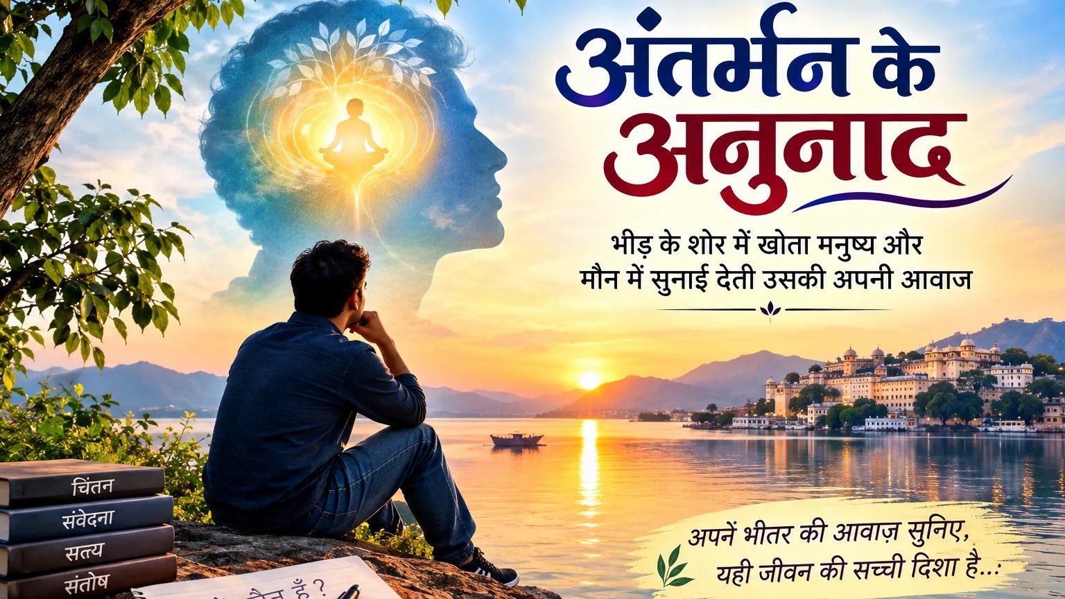 अंतर्मन के अनुनाद भीड़ के शोर में खोता मनुष्य और मौन में सुनाई देती उसकी अपनी आवाज