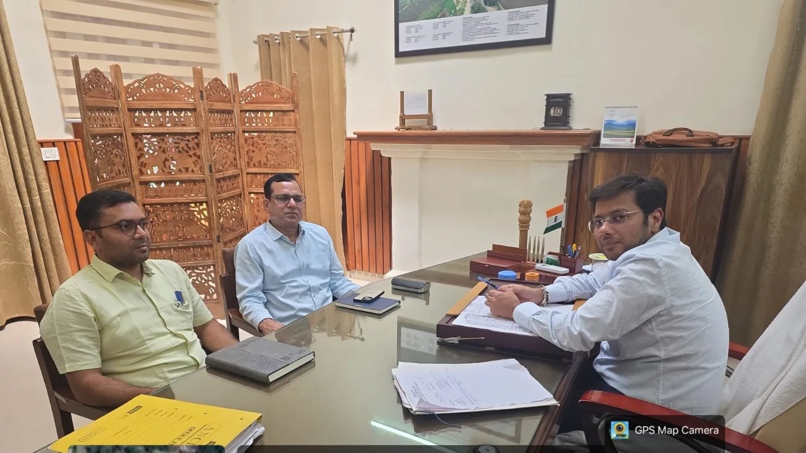 जल संसाधन विभाग के अधिकारियों ने किया पंजाब में बीकानेर कैनाल का निरीक्षण