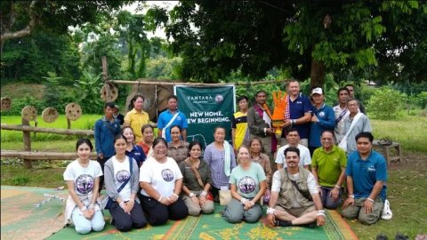 Mandalao Elephant Conservation and Vantara Launch Elephant Conservation Programme in Laos