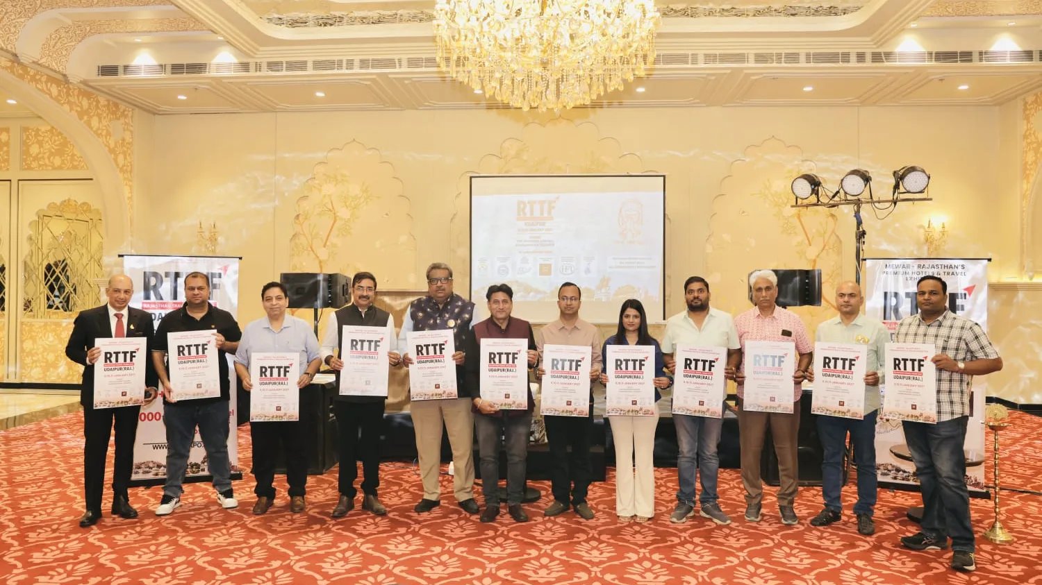 RTTF Udaipur Roadshow 2027 Successfully Held in Udaipur, Poster Unveiled