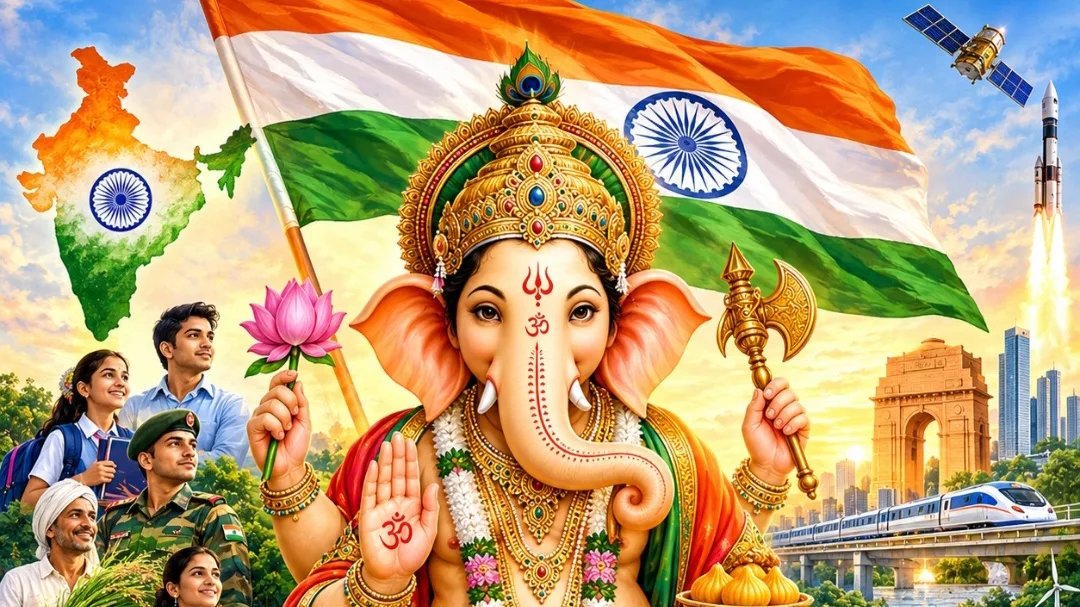 Lord Ganesha: A Divine Blueprint for a Prosperous and Developed India