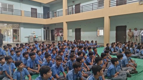 “Beware of Strangers – Say No, Move Away, Tell Someone”: Legal Awareness Camps Held Across Pratapgarh Schools