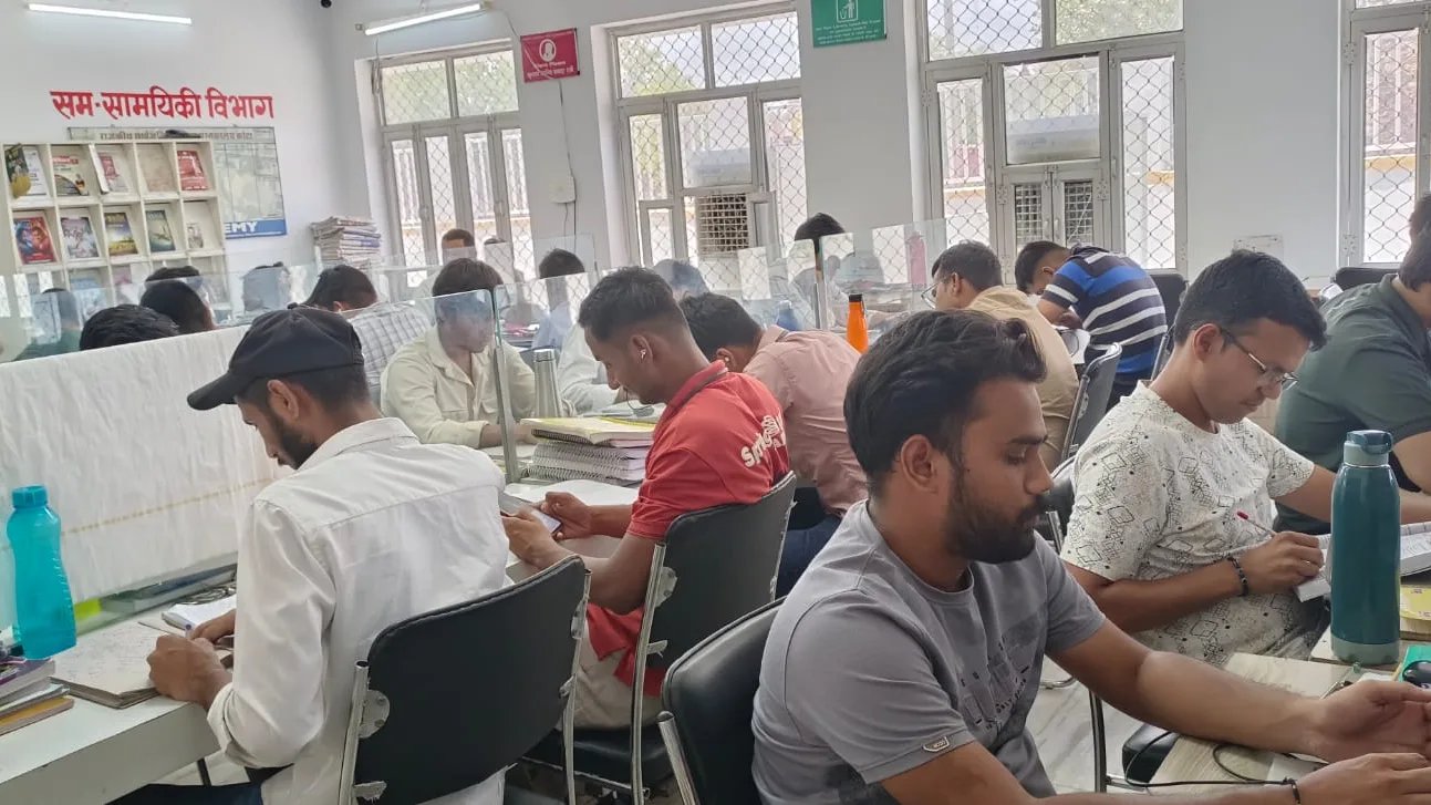 Various Competitions Held at Government Public Divisional Library, Kota During Hindi Day Fortnight
