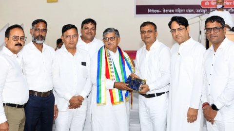 संवत्सरी महापर्व पर महाप्रज्ञ विहार में गूंजा क्षमा और आत्मशुद्धि का संदेश